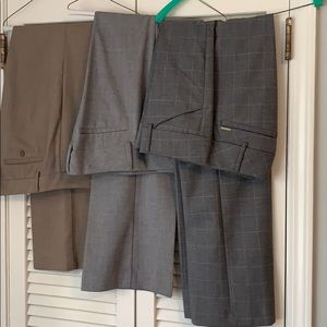 Lot of 3 pairs of NY&C Dress Pants - 6 TALL